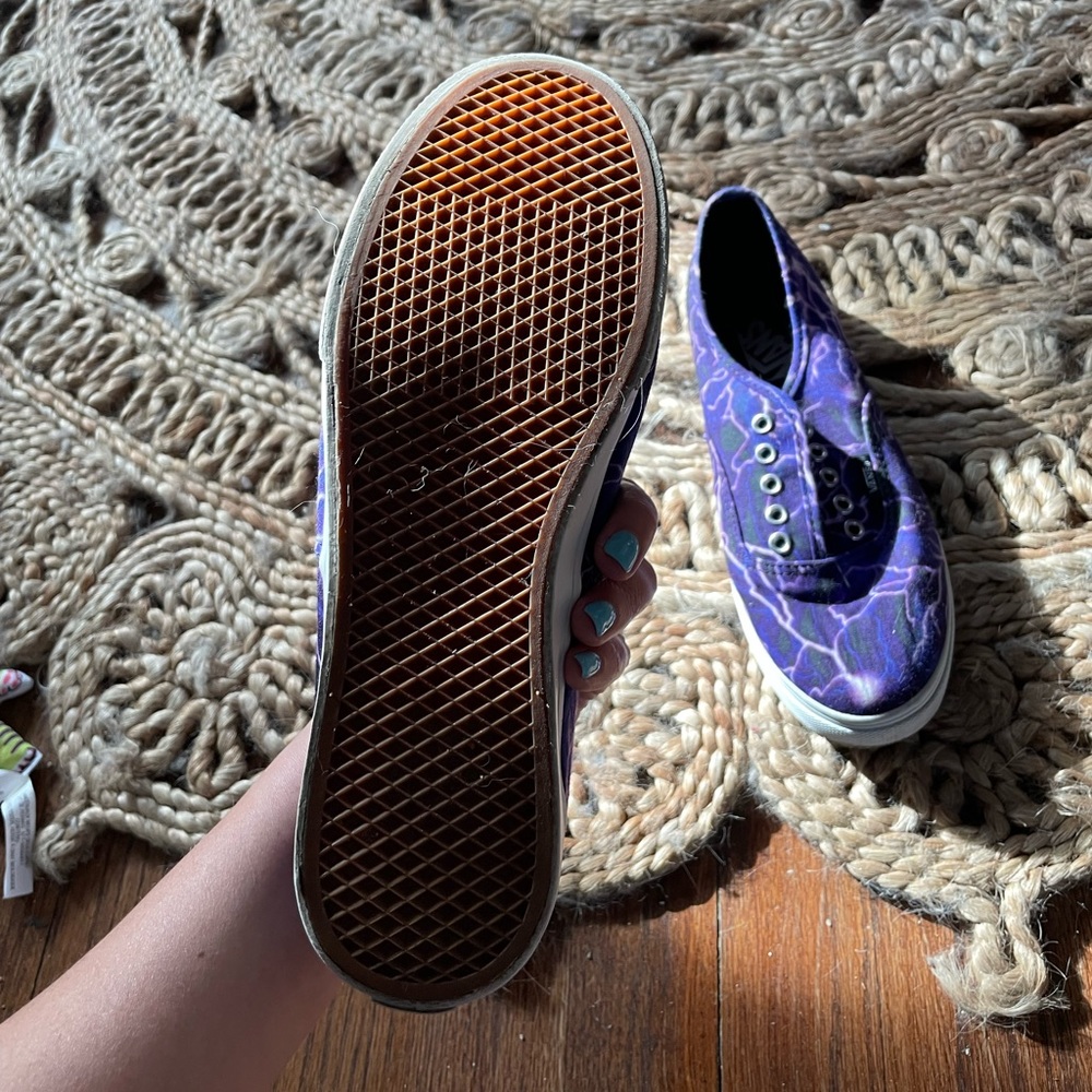 Purple Lightning Vans - Picture 3 of 8